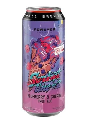 Пиво Forever Blueberry & Cherry світле 4.5% 0.5 л з/б